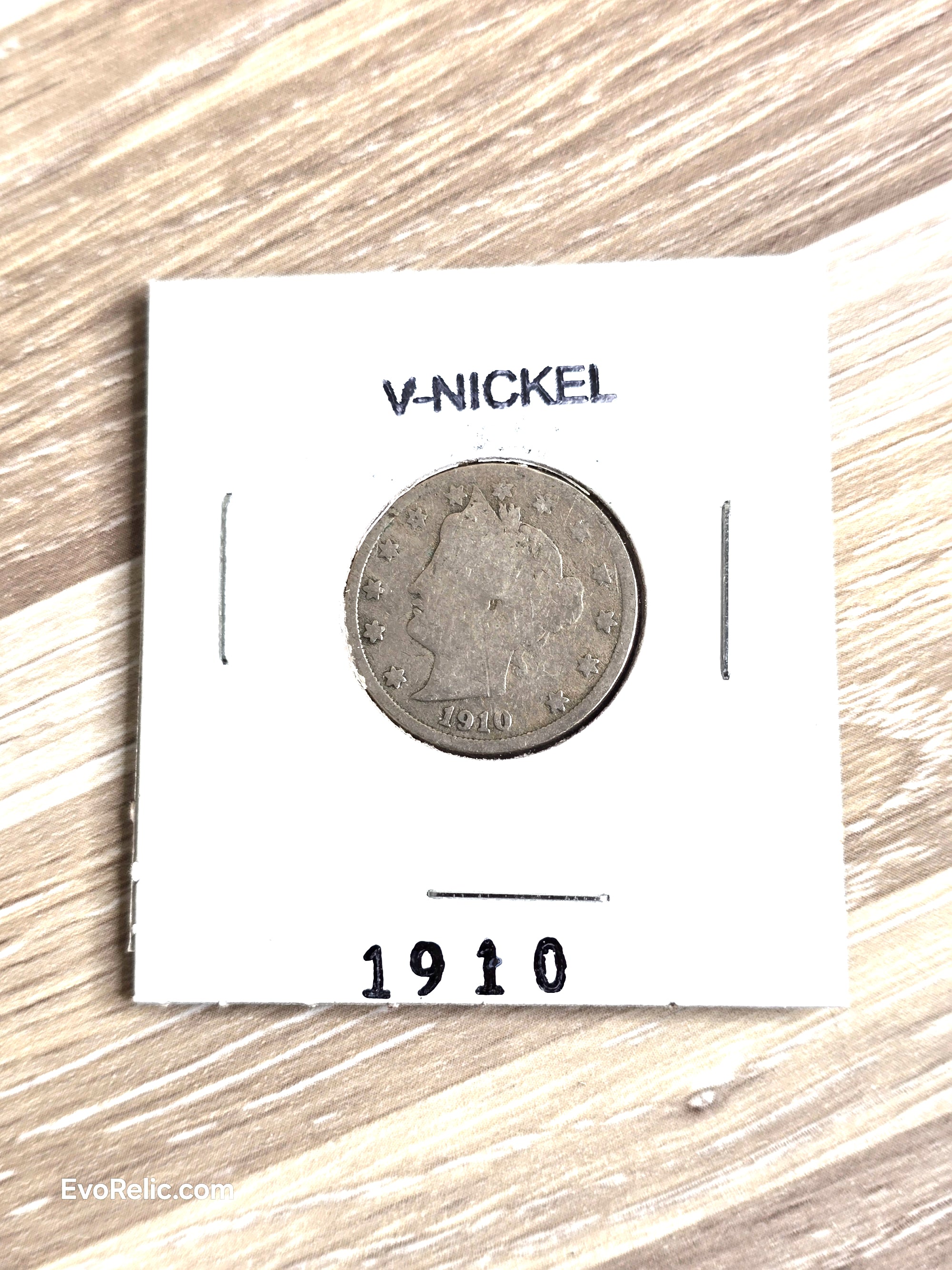 1910 Liberty Head V Nickel
