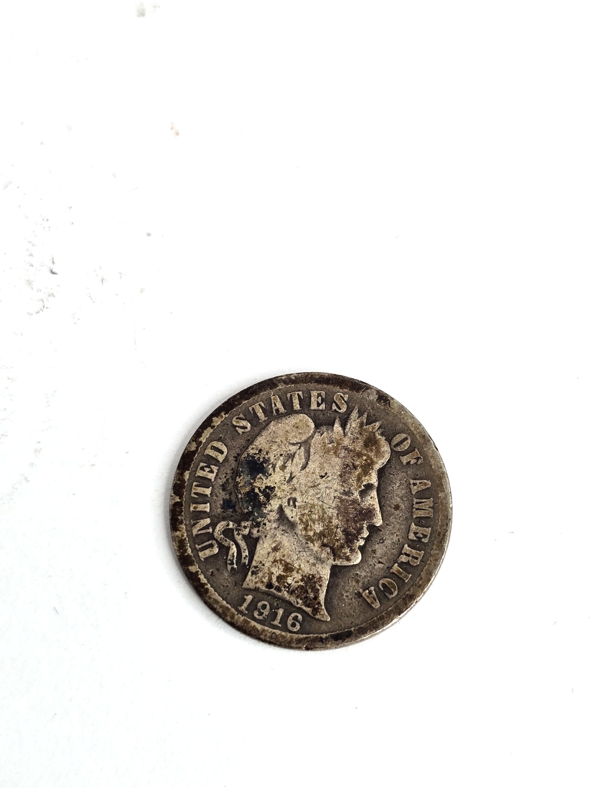 1916 Barber Silver Rare Coin