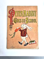 1917 Peter Rabbit Goes to School