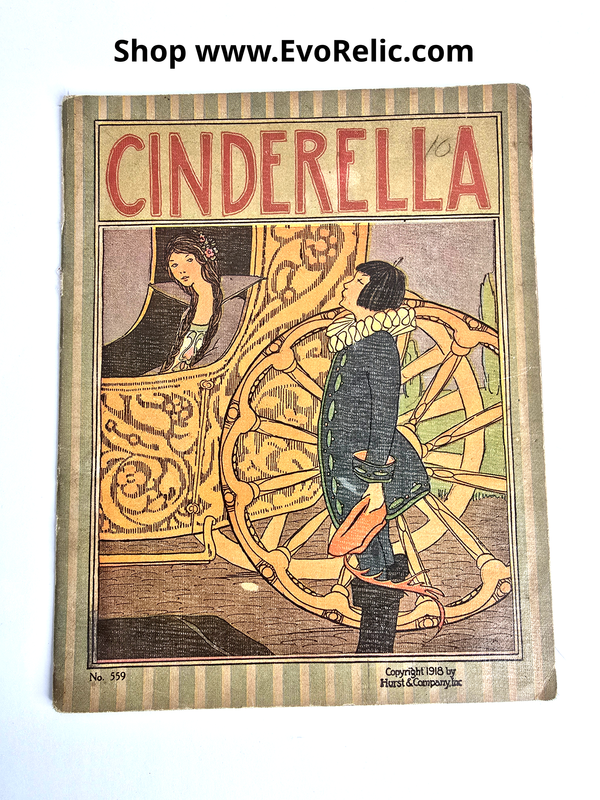 1918 Cinderella Story Published by Hurst & Company