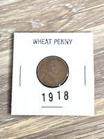 1918 Coin Wheat Cent