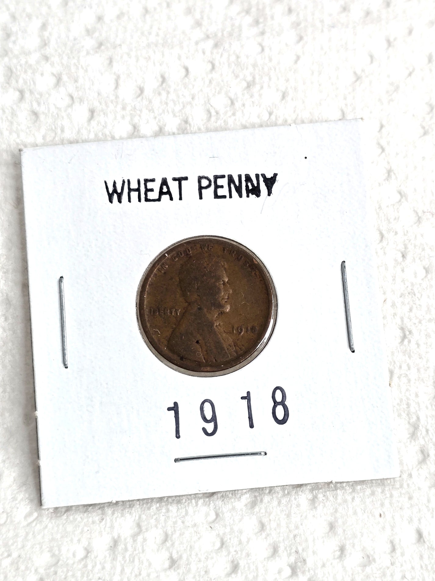 1918 Wheat Penny Coin
