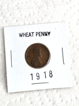 1918 Wheat Penny Rare Coin