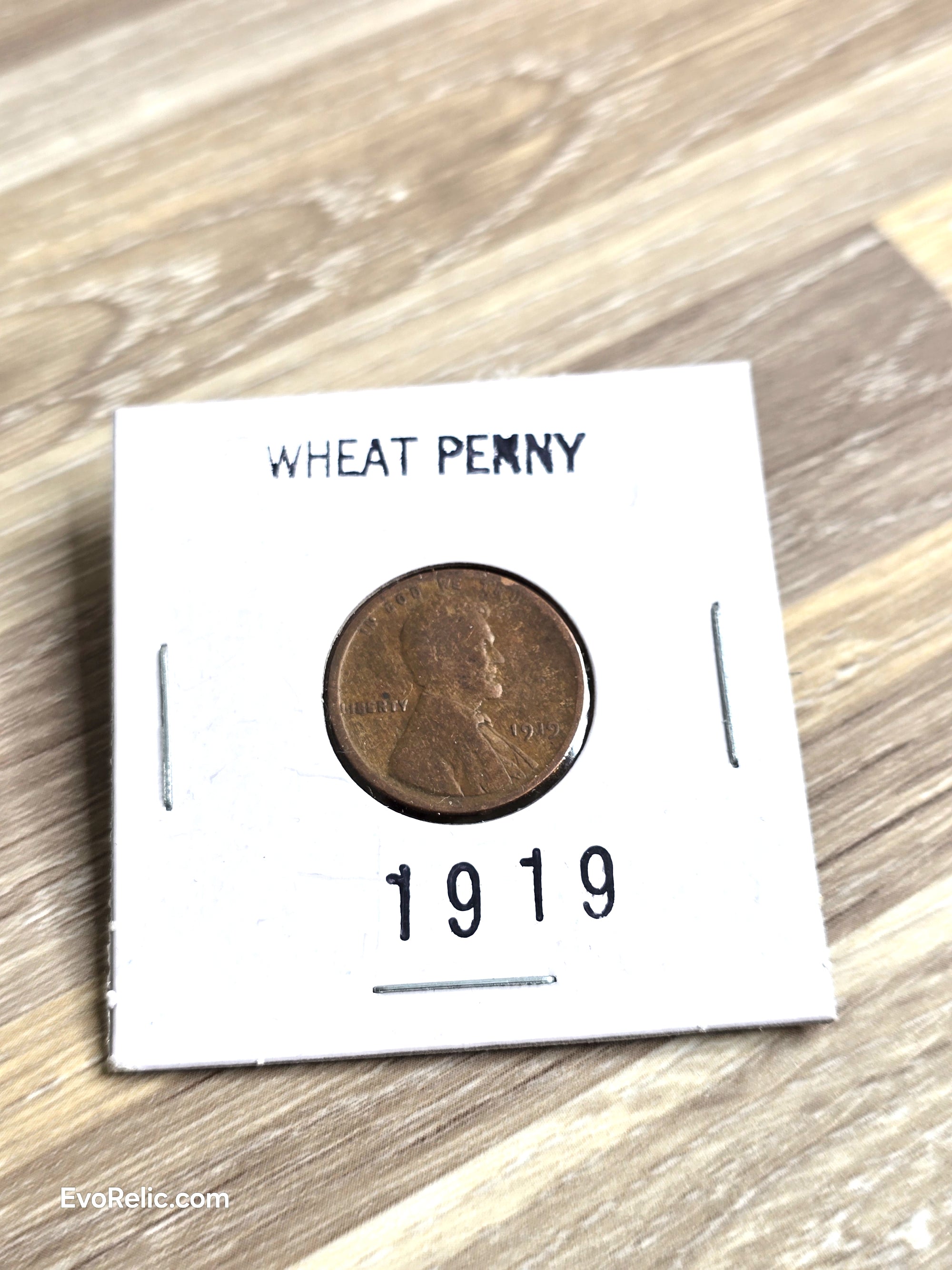 1919 Wheat Penny Rare Coin Collectible