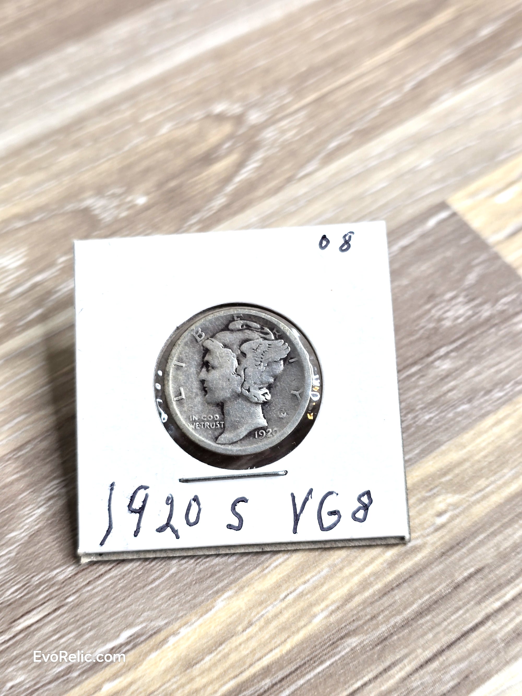 1920-S Mercury Dime Silver Coin Collectible
