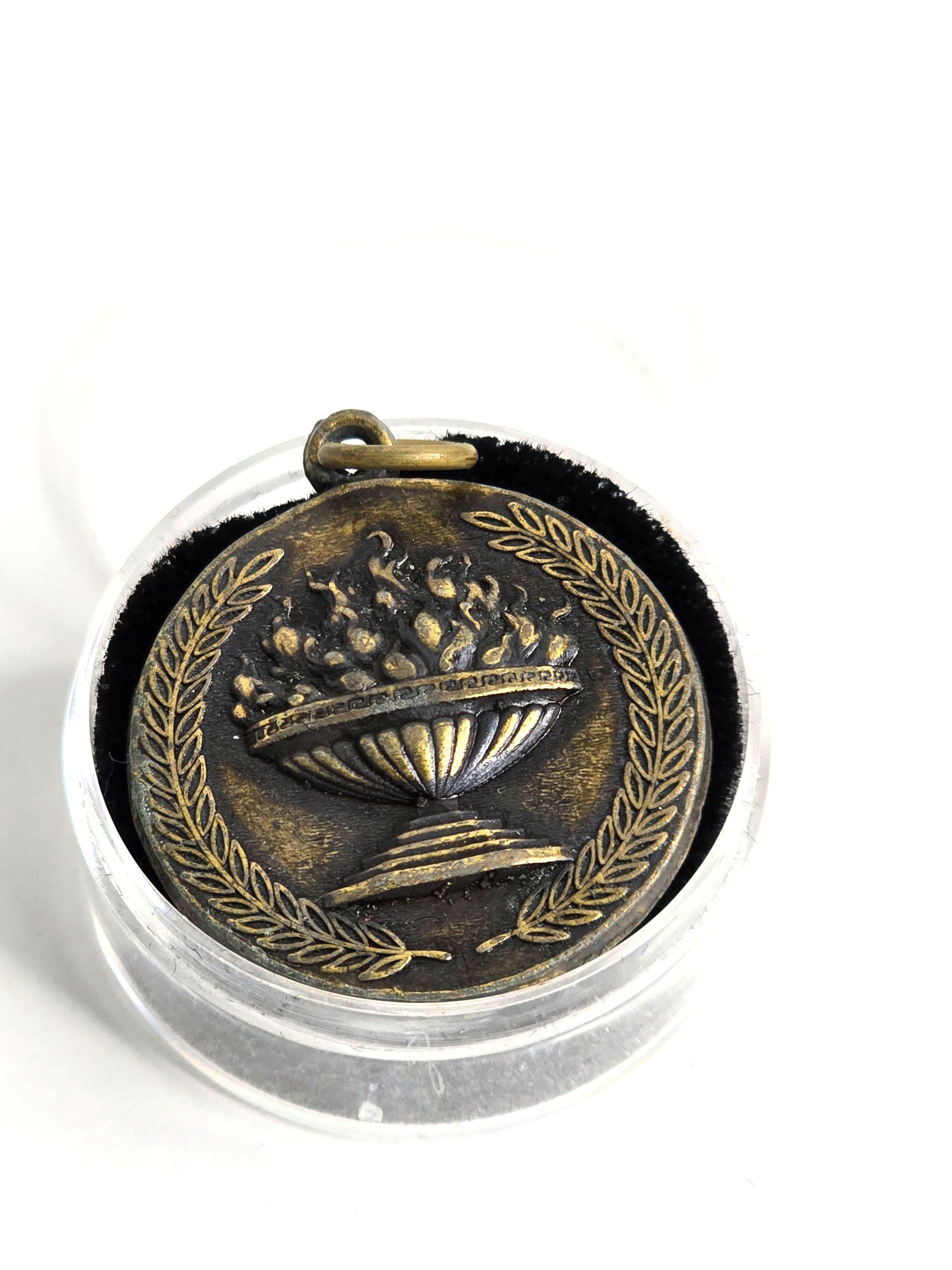 1920 Athletic Award Bronze Pendant
