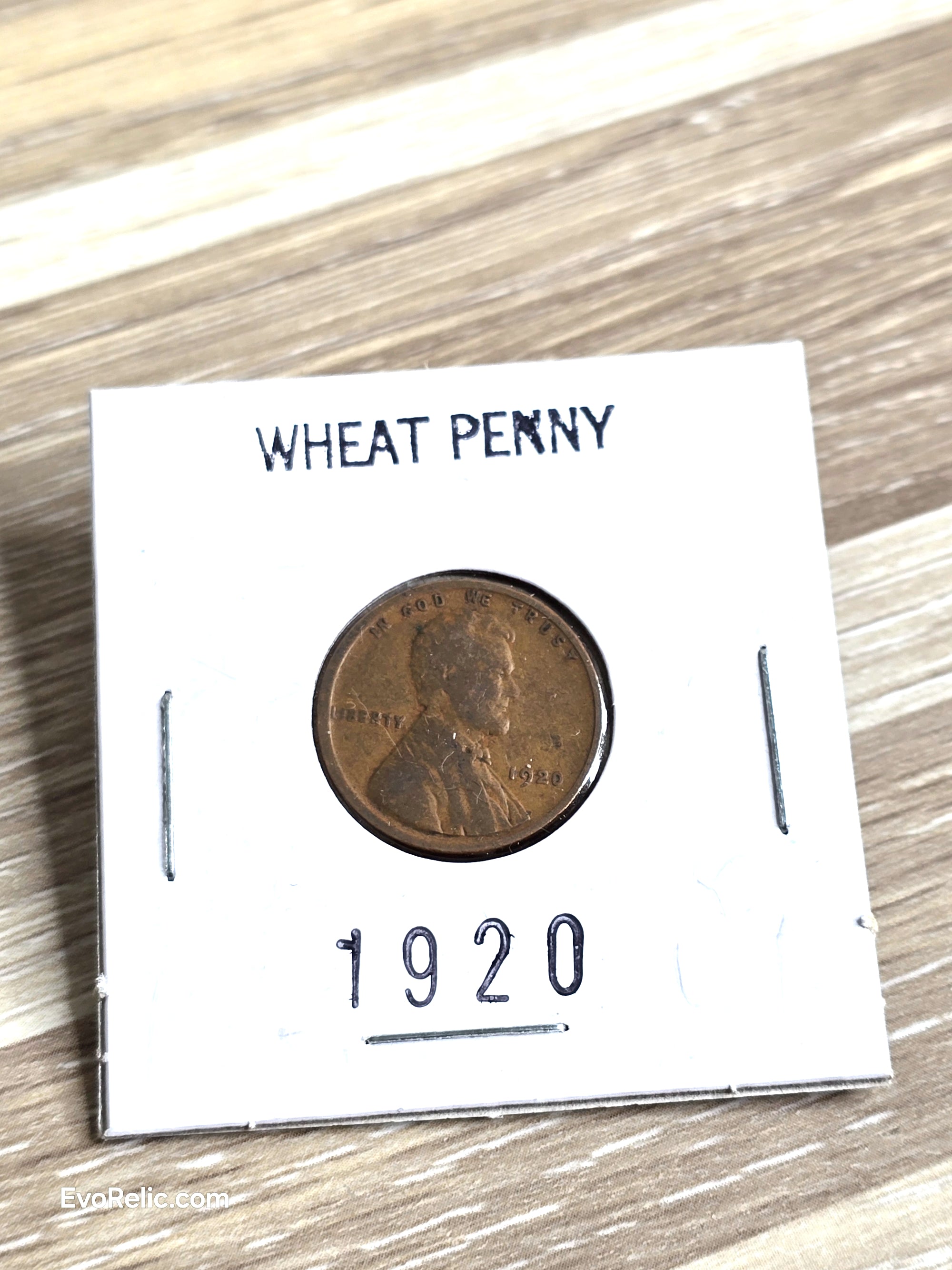 1920 Wheat Penny Scarce Coin Collectible