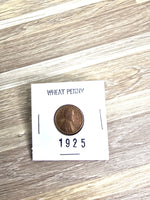 1925 Wheat Penny Coins Collectibles