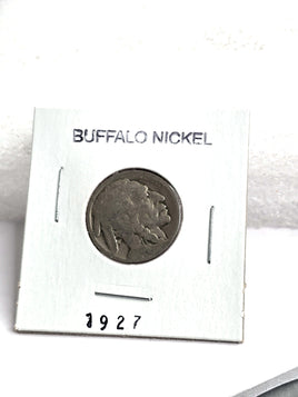 1927 Buffalo Nickel Collectible Coin
