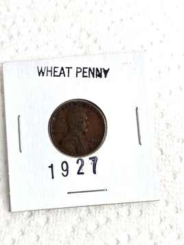 1927 Wheat Cent Rare Coin