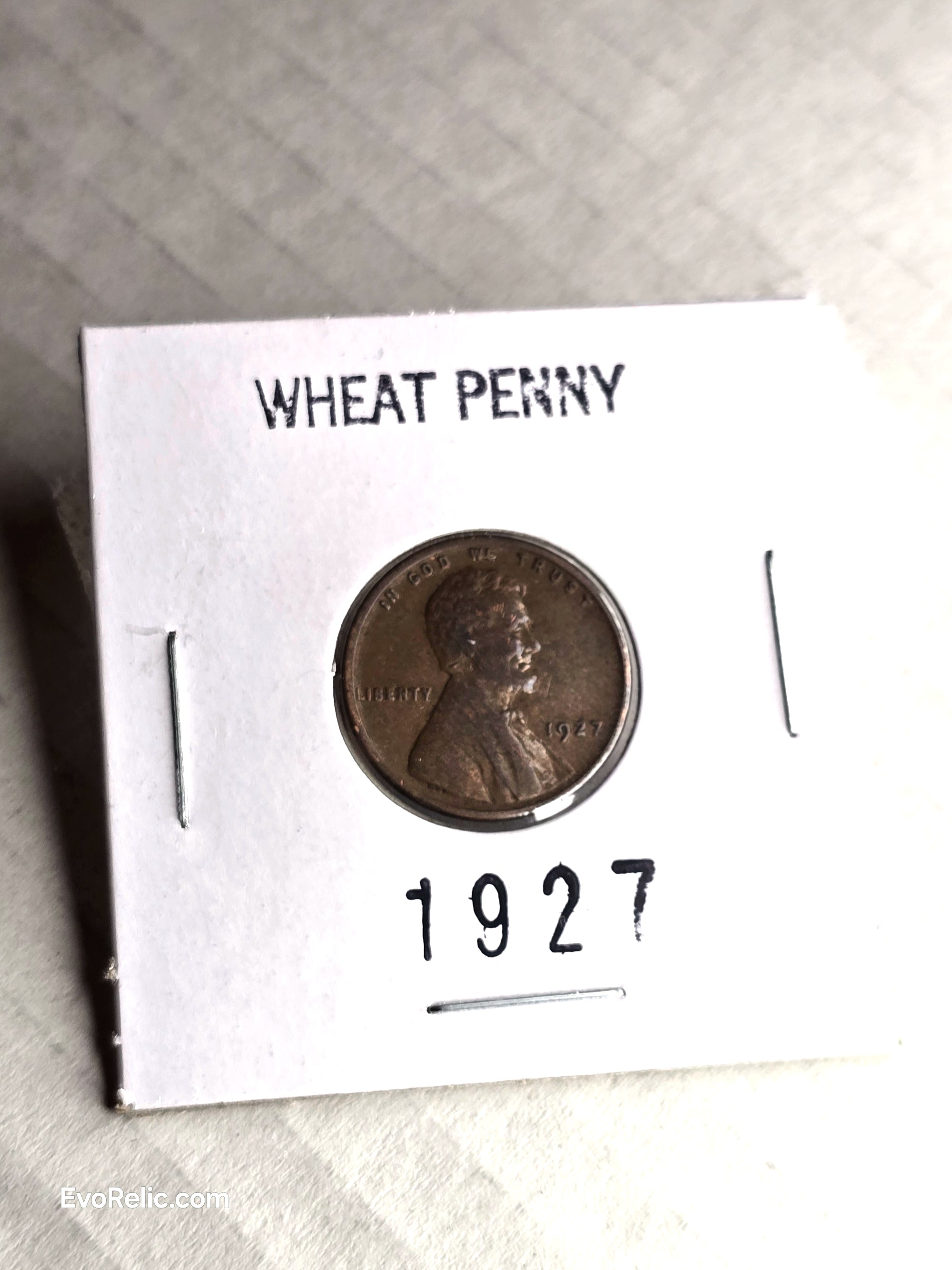 1927 Wheat Cent Rare Coin