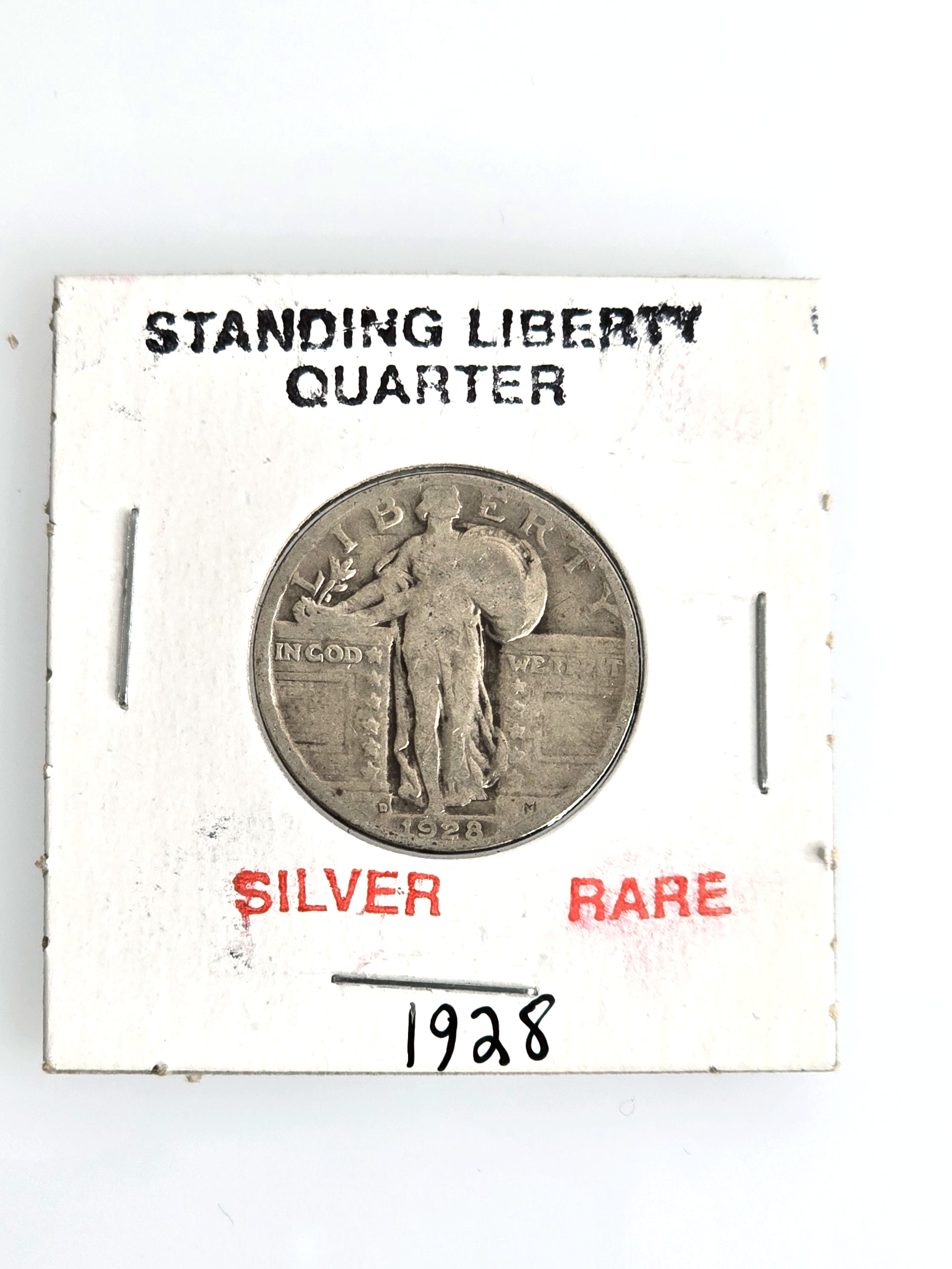 Rare Coin 1928 Silver Standing Liberty Quarter