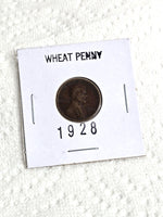 1928 Wheat Cent Rare Coin