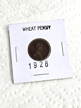 1928 Wheat Cent Rare Coin