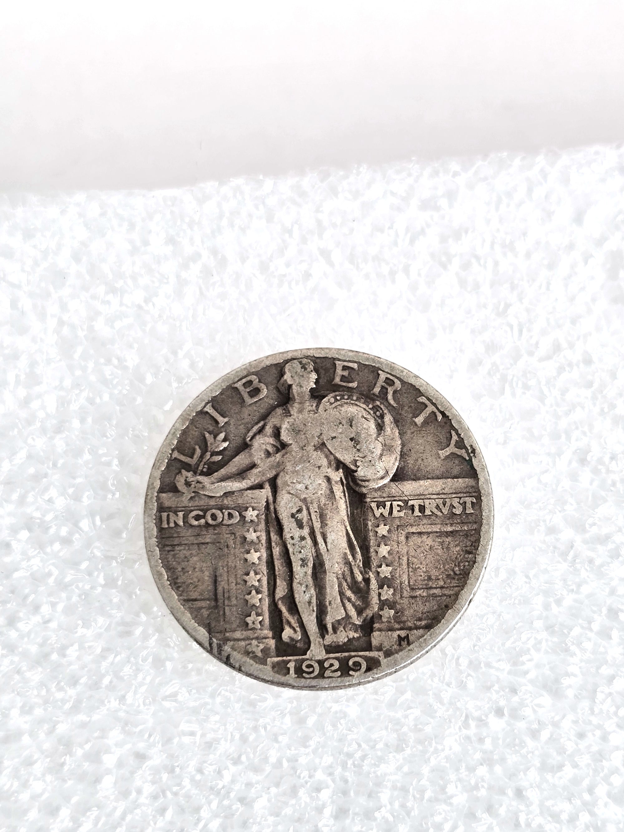 1929 Standing Liberty Silver Coin