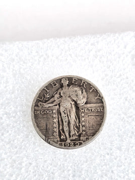 1929 Standing Liberty Silver Coin