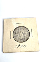 1930 Standing Liberty Silver Rare Coin