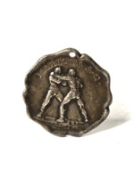 1930 Sterling Silver Marotta Athletic Boxing Club Watch Key Fob Pendant - RARE