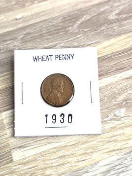 1930 Wheat Penny Coins Collectibles