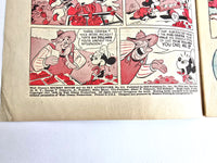 1937 Mickey Mouse Sky Adventures Comicbook No. 214