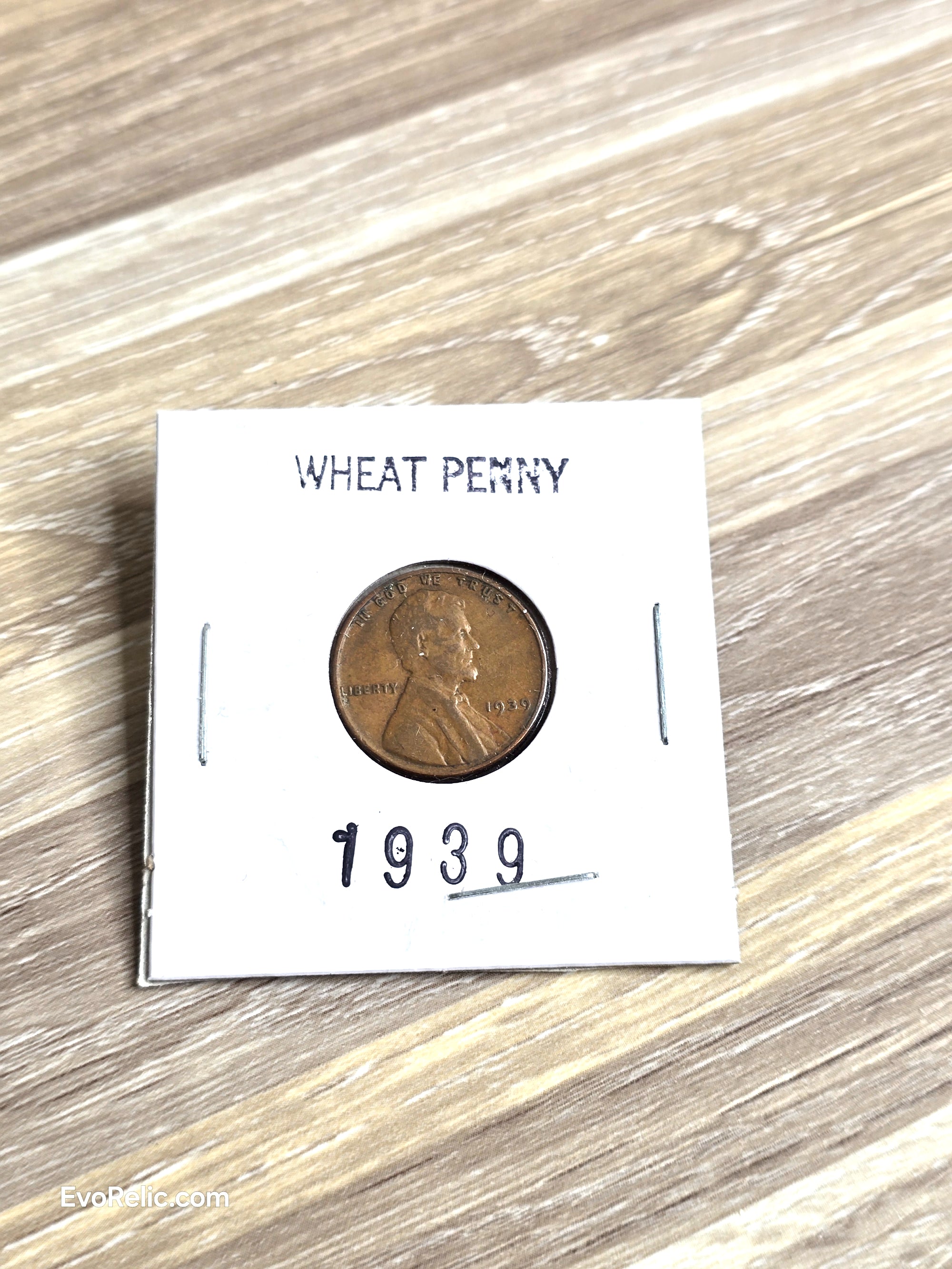 1939 Wheat Cent Collectible Coin