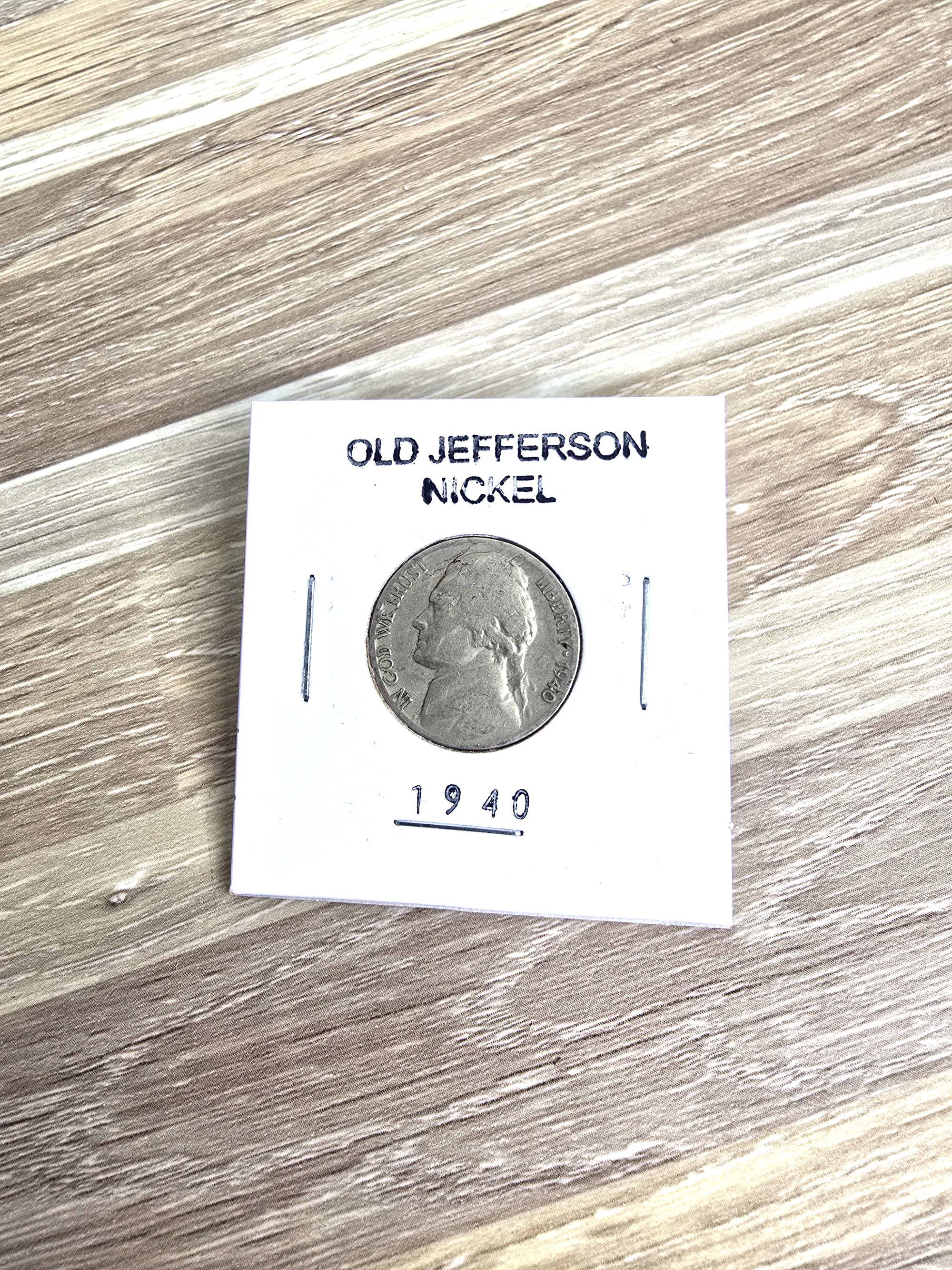 1940 Jefferson Nickel Coin Collectible
