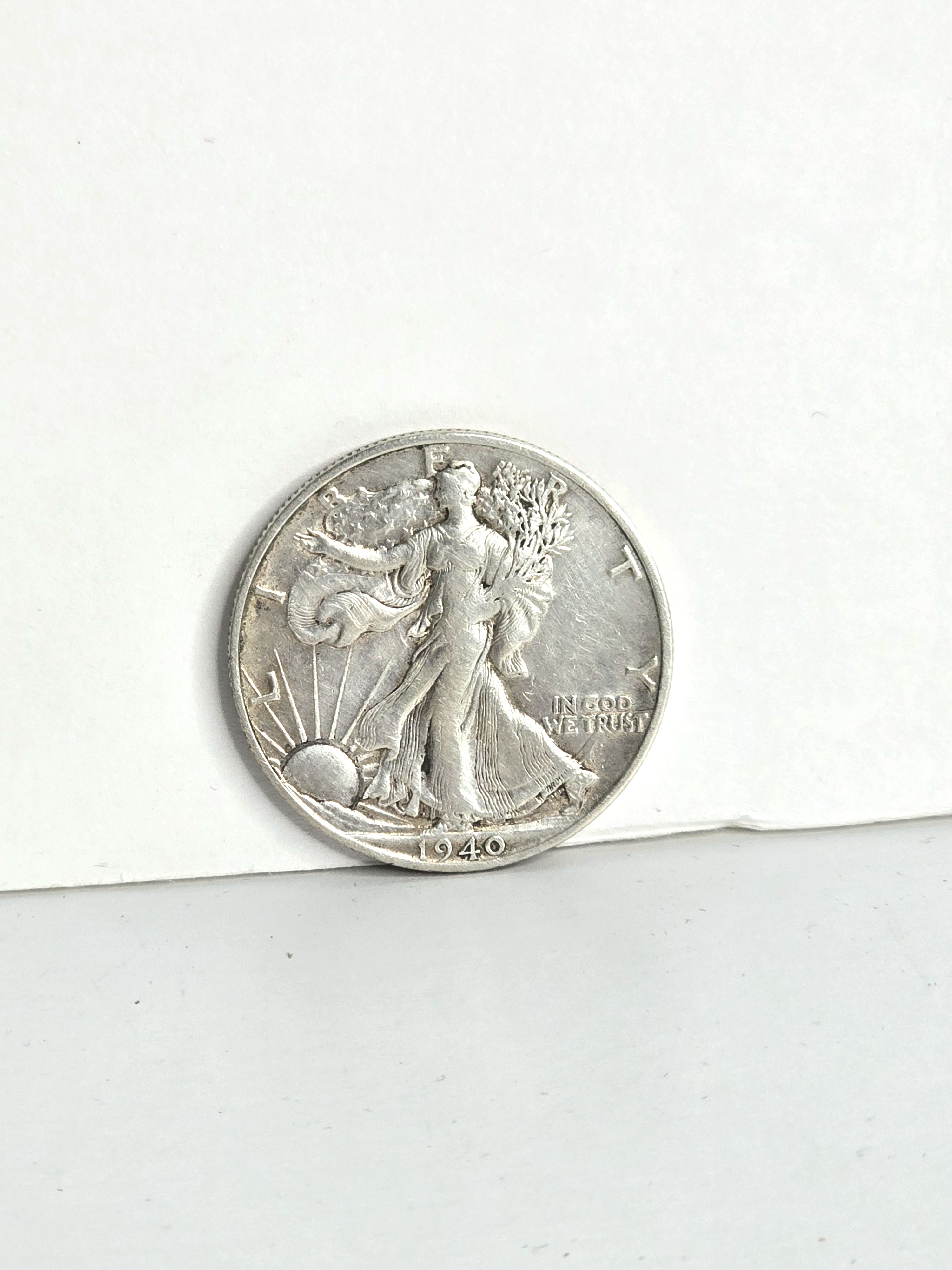 1940 Silver Coin Half Dollar Liberty