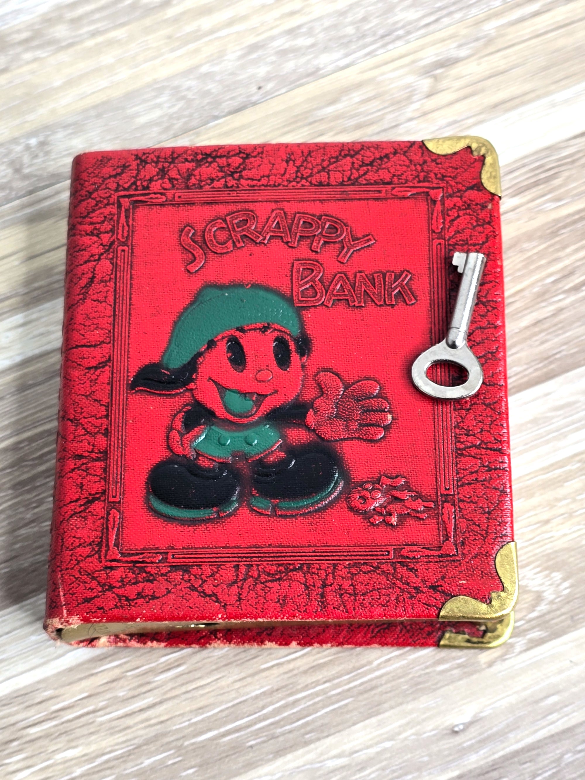 1940s Scrappy Bank Vintage Collectible Equitable Life Insurance Memorabilia