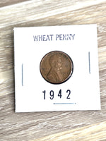 1942 Wheat Penny Coins Collectibles