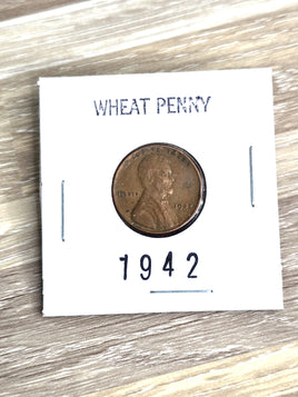 1942 Wheat Penny Coins Collectibles