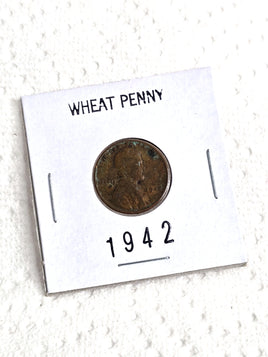 1942 Wheat Penny Rare Coin