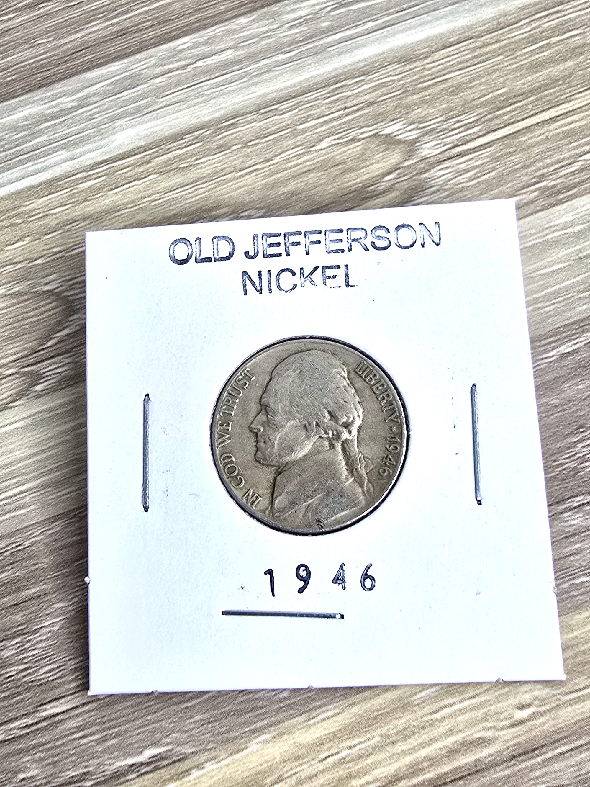 1946 Jefferson Nickel Coin Collectible