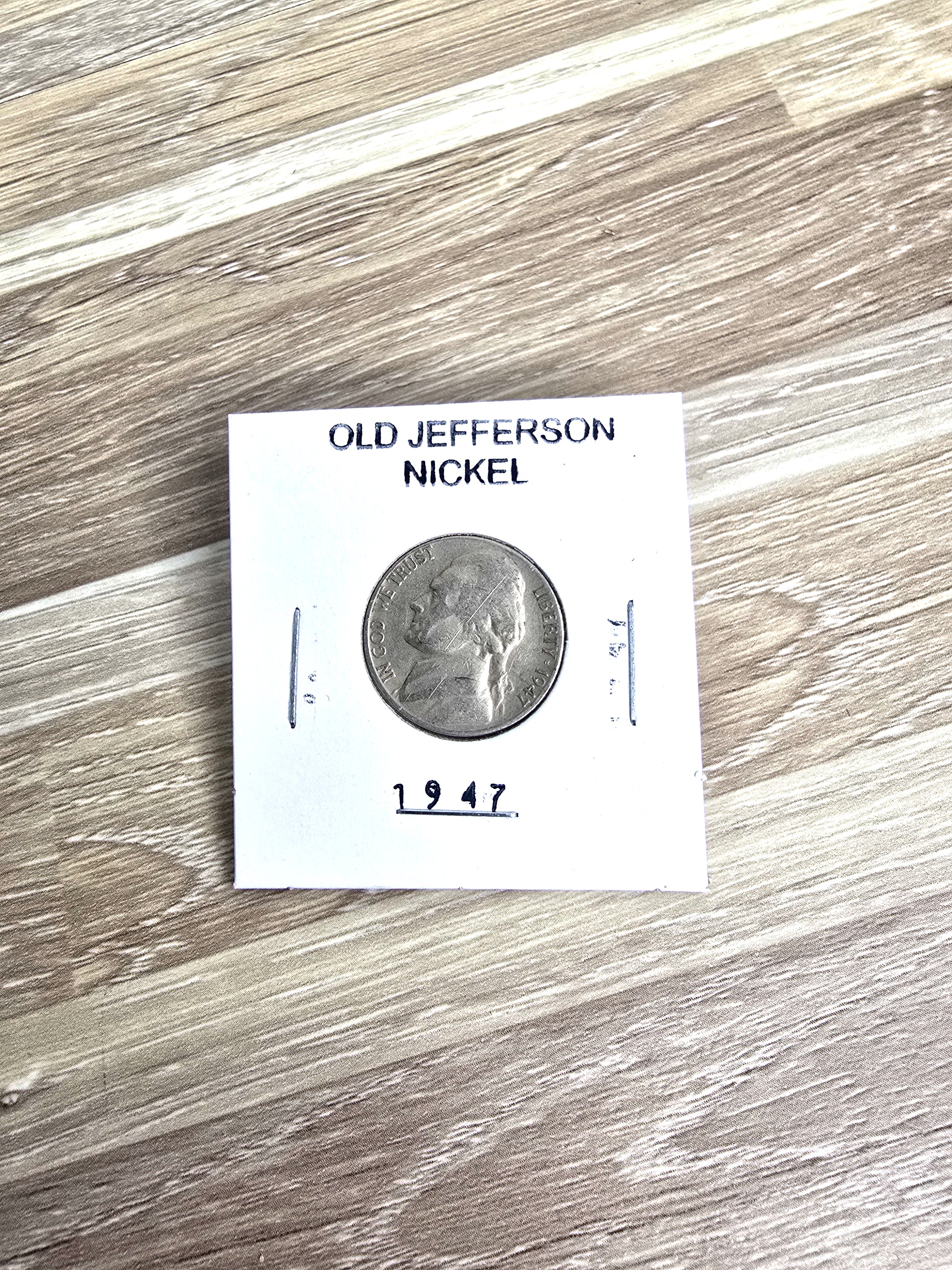 1947 Jefferson Nickel Coin Collectible