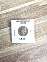 1947 Jefferson Nickel Coin Collectible