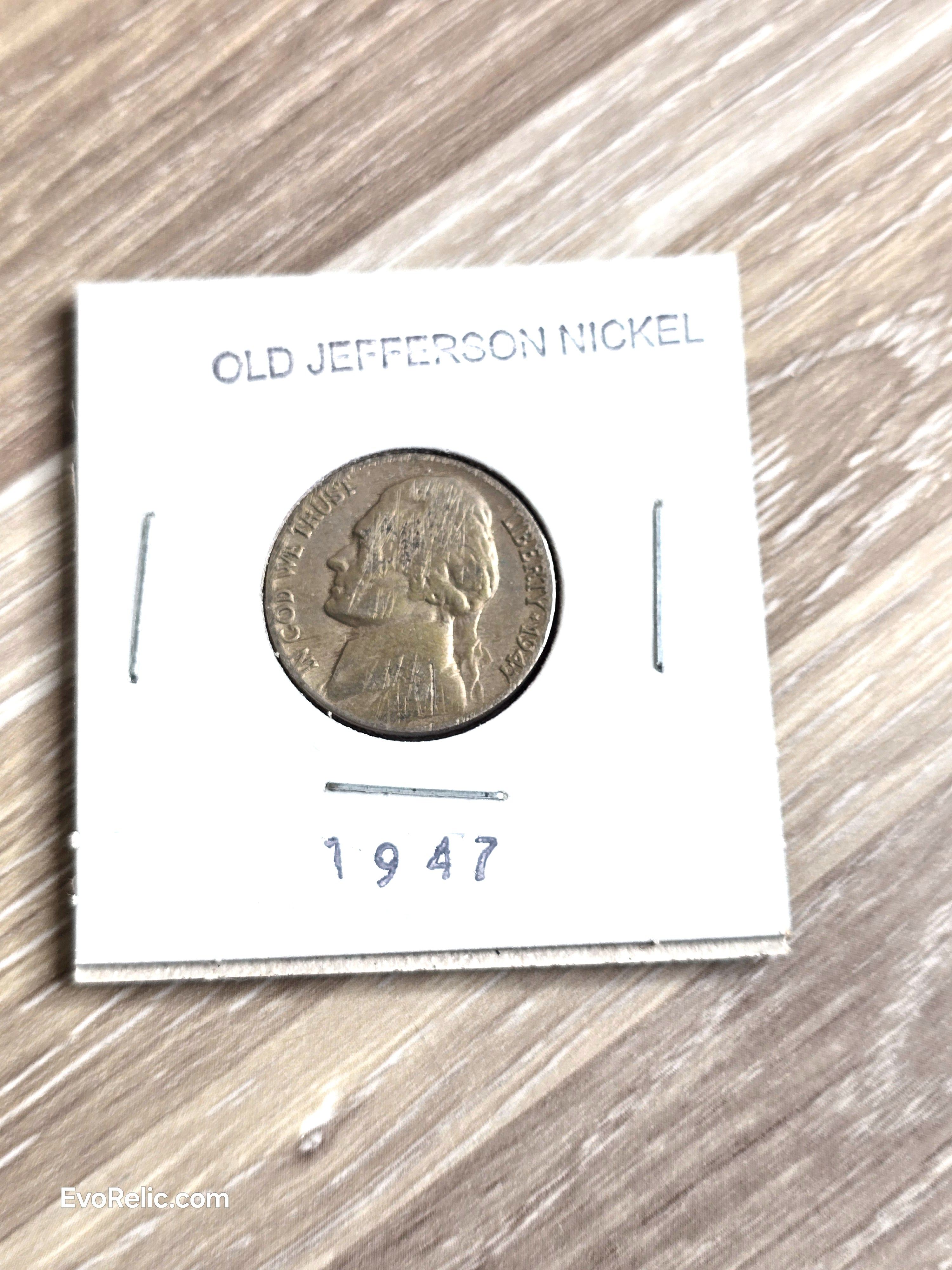 1947 Jefferson Nickel U.S. Coin