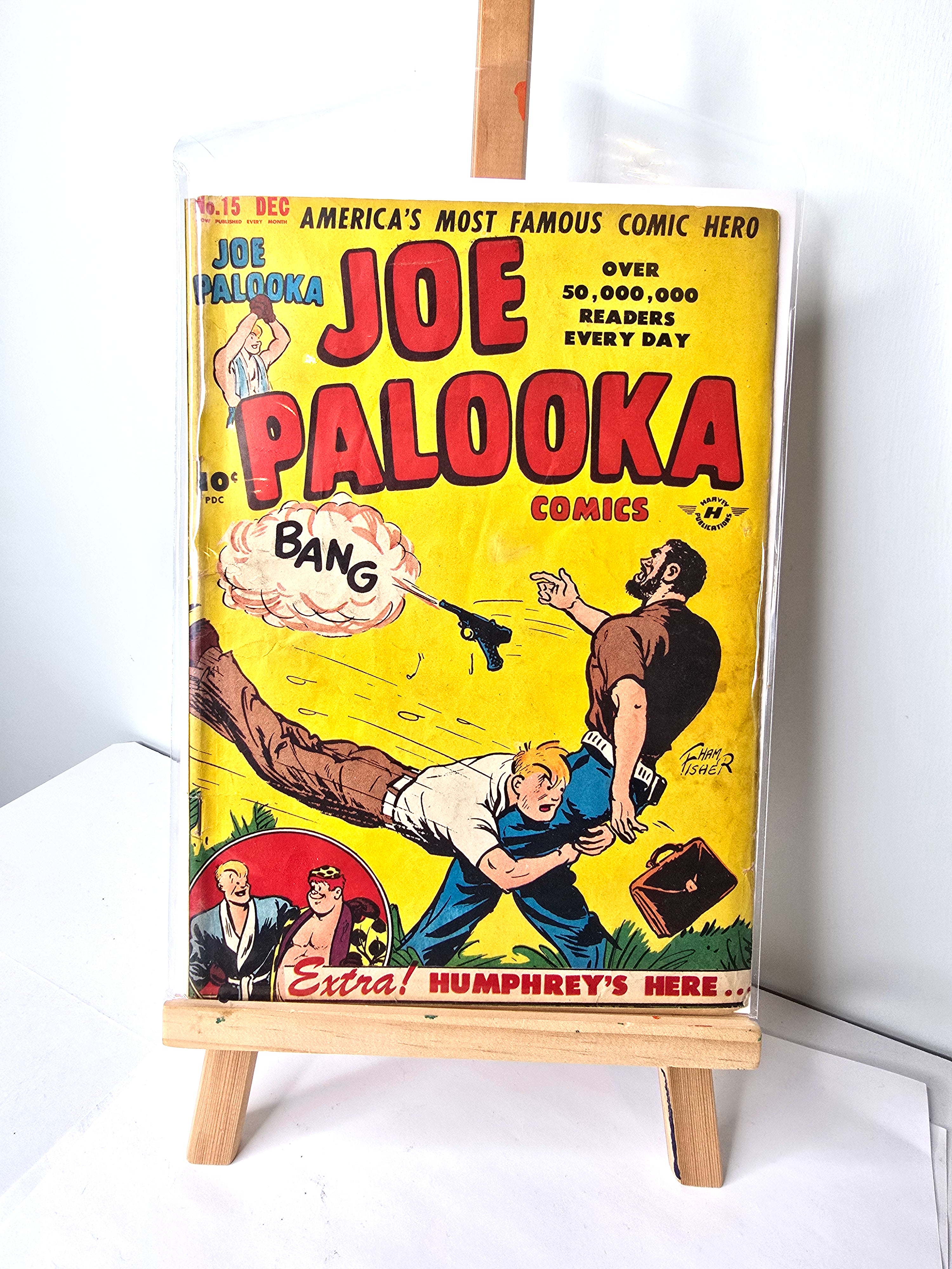 1947 Joe Palooka #15 Harvey Comics