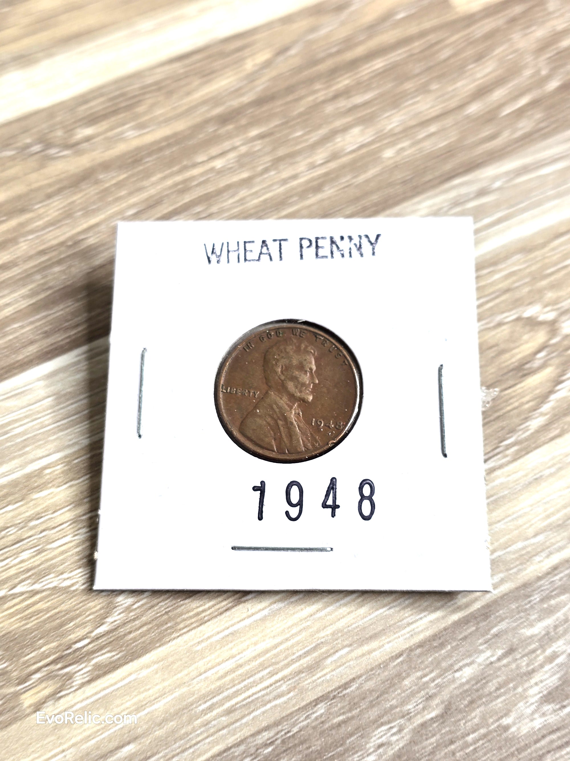 1948 Wheat Cent Collectible Coin