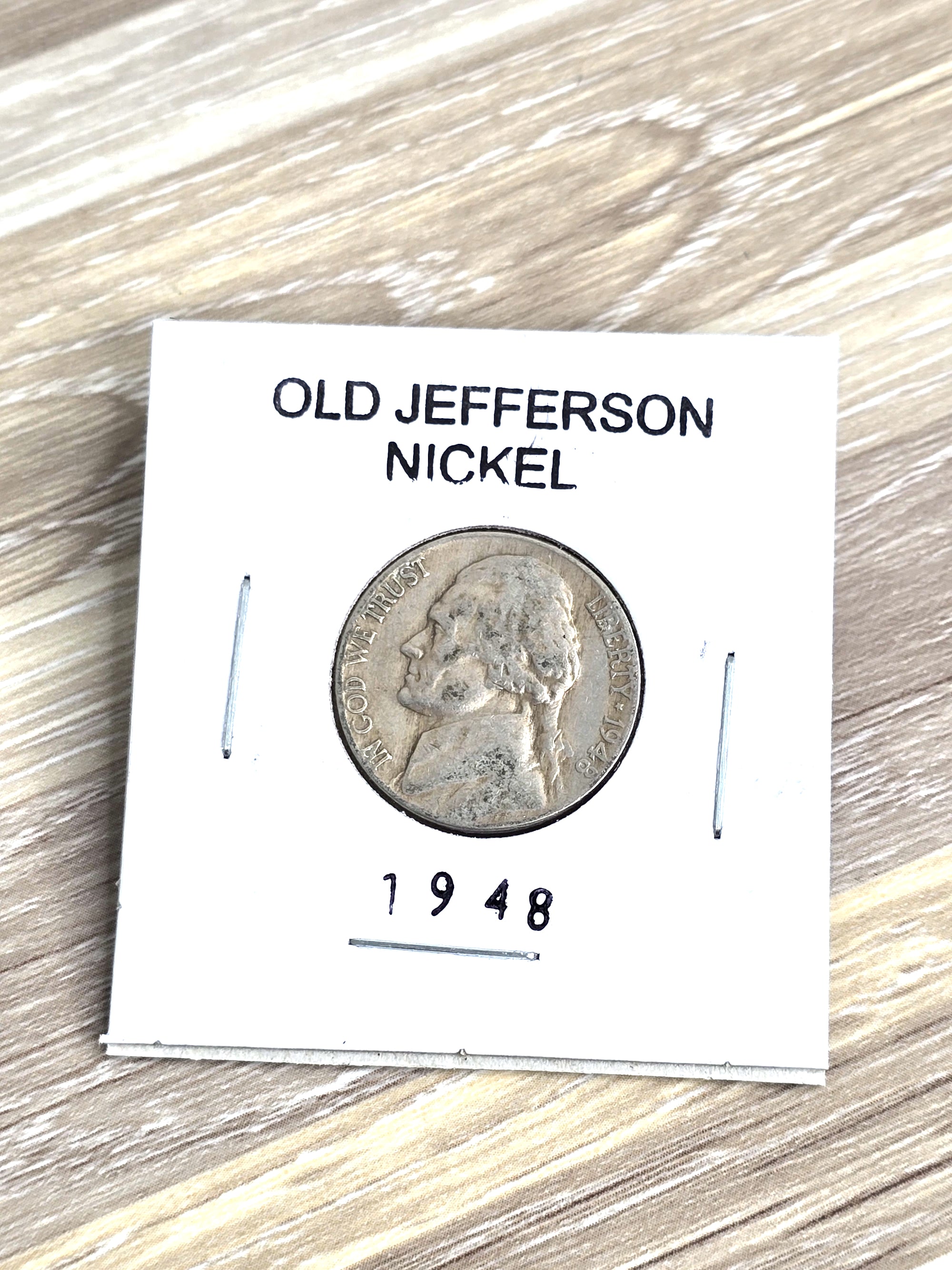 1948 Jefferson Nickel Coin Collectible