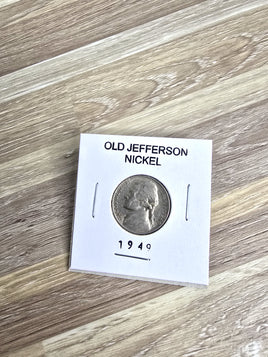 1949 Jefferson Nickel Coin Collectible