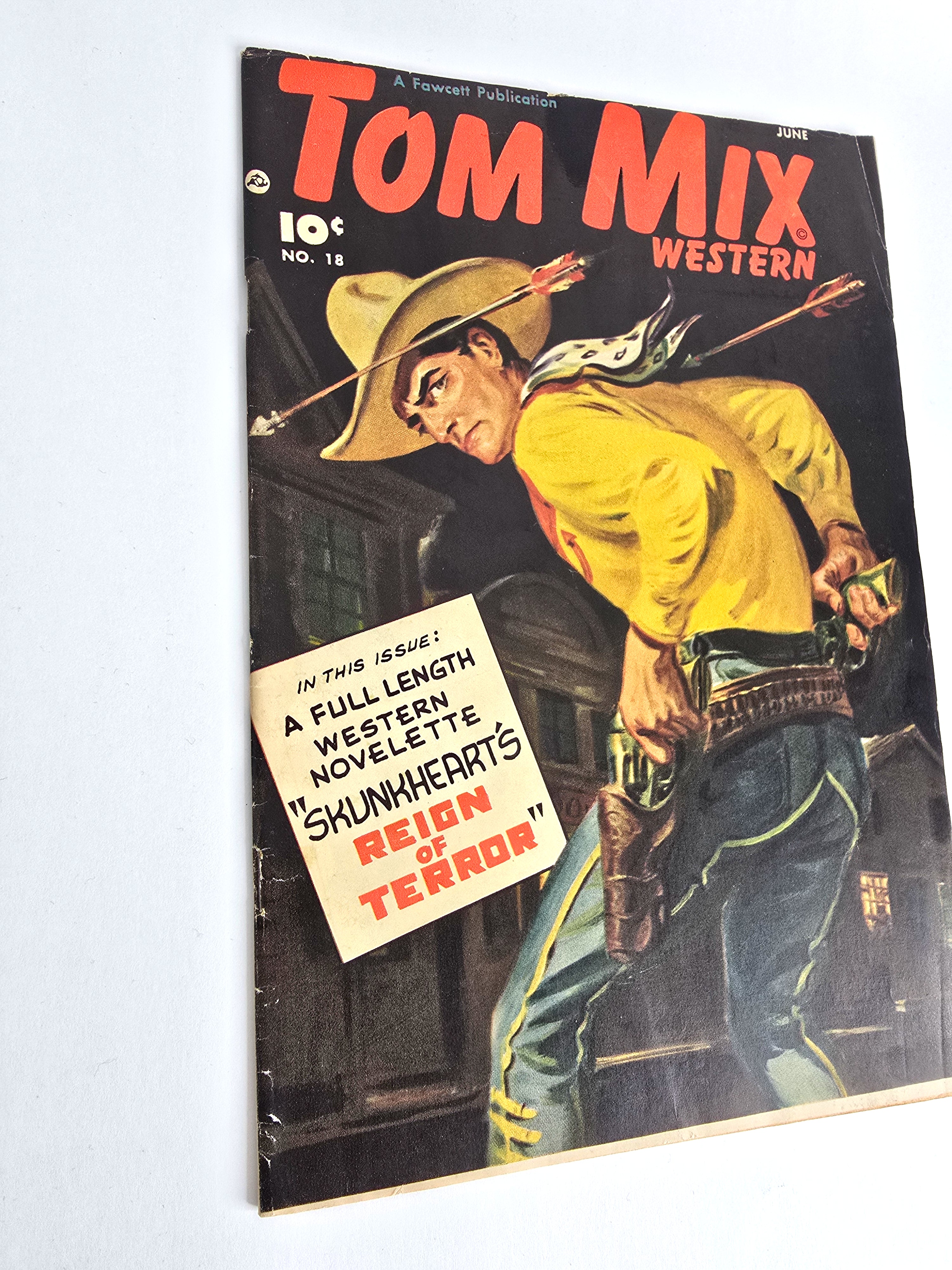 1949 Tom Mix Western Comicbook June Vol. 3 No. 10
