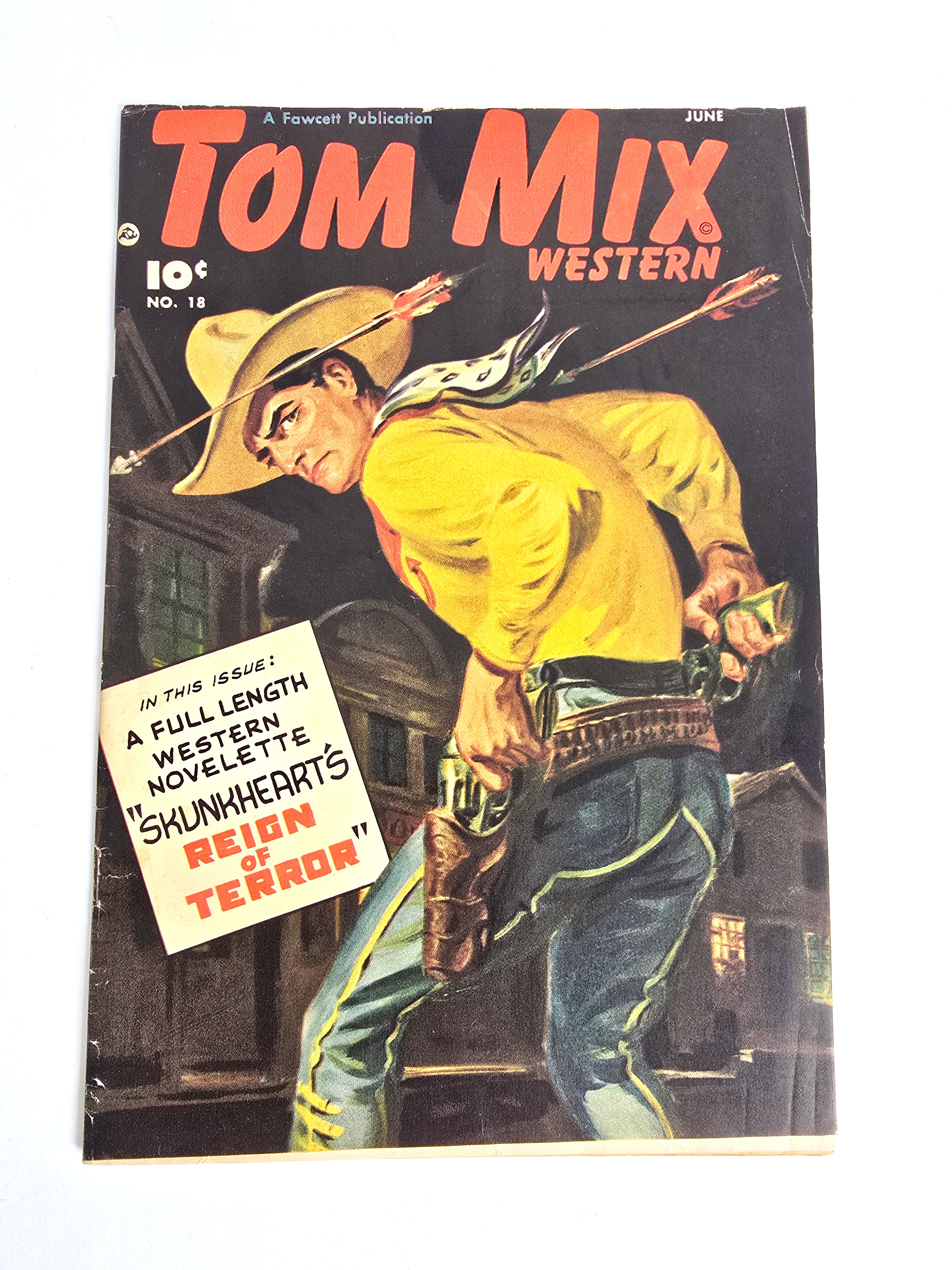 1949 Tom Mix Western Comicbook June Vol. 3 No. 10