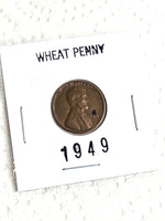 1949 Wheat Penny Rare Coins