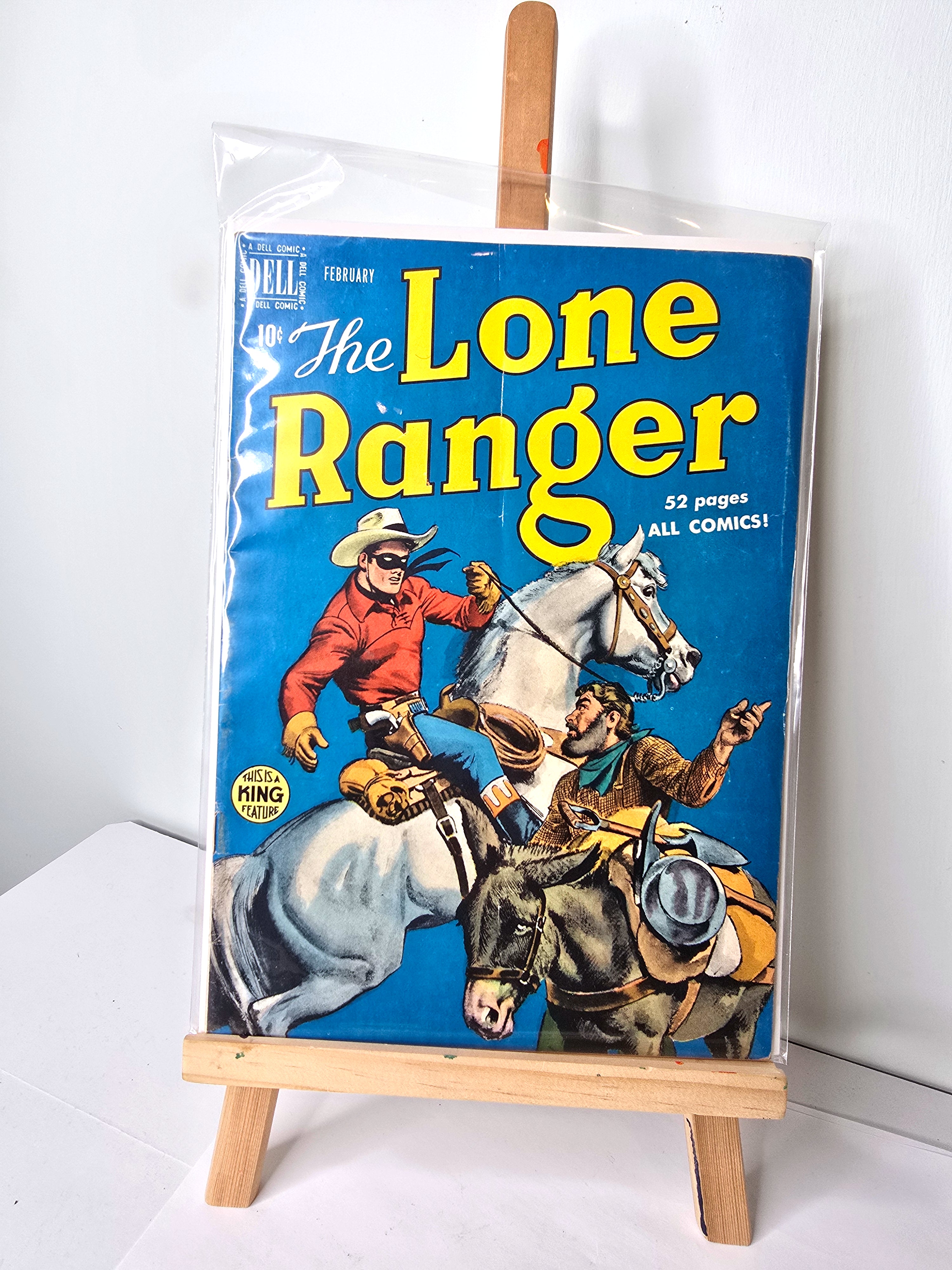 1950 The Lone Ranger #20 Dell Comic