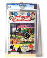 1951 Sparkler Comic #99 CGC Universal Grade 7 - Very Rare