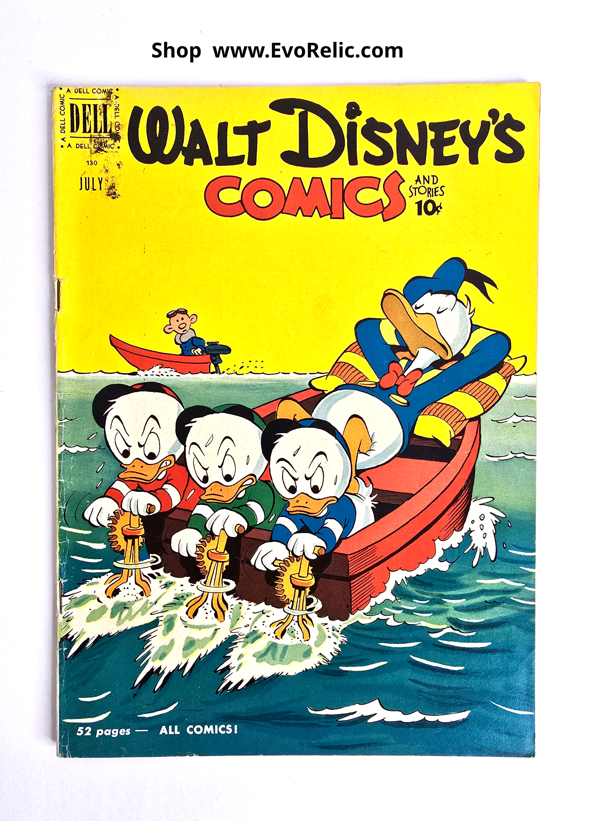 1951 Walt Disney Comics and Stories July Vol. 11 No. 10