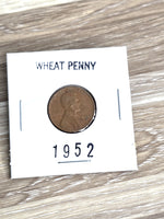 1952-D Wheat Penny with Errors - Rare