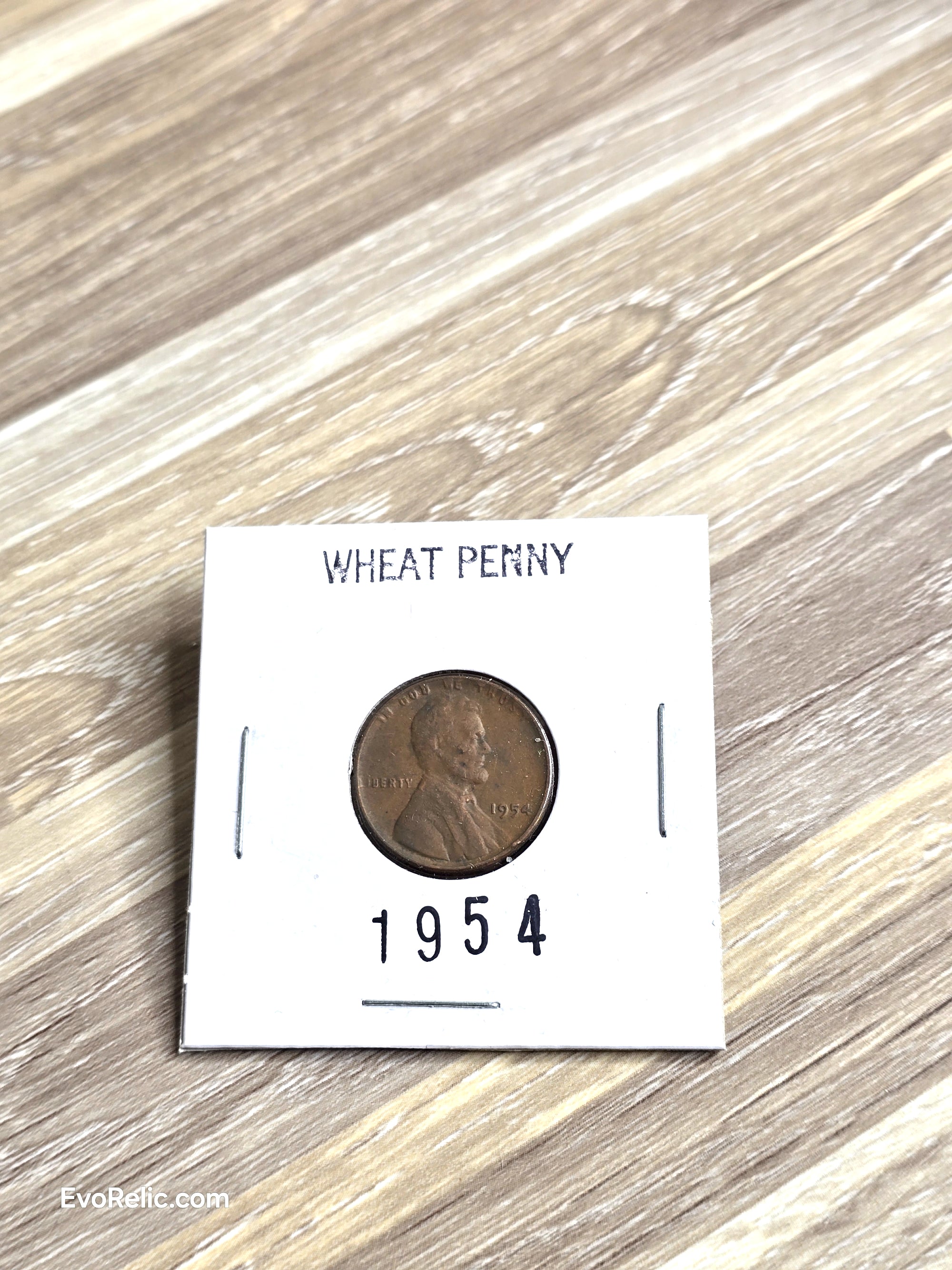 1954 Wheat Penny Rare Coin Collectible
