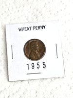 1955 Wheat Penny Rare Coin
