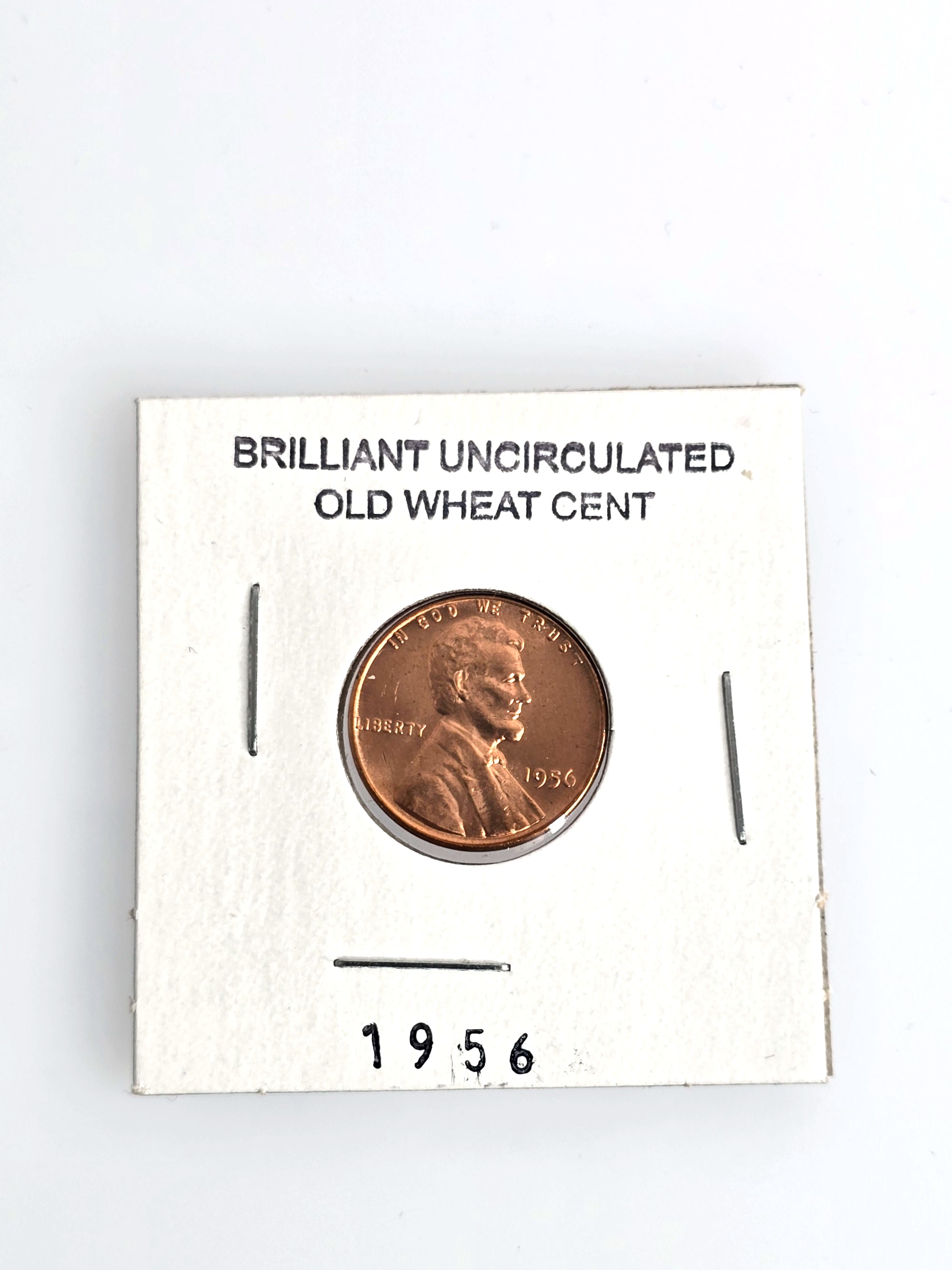 1956 Wheat Cent Uncirculated Brilliant Red