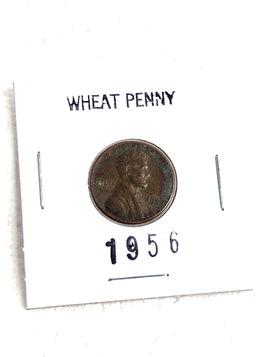 1956 Wheat Penny Collectible Coins